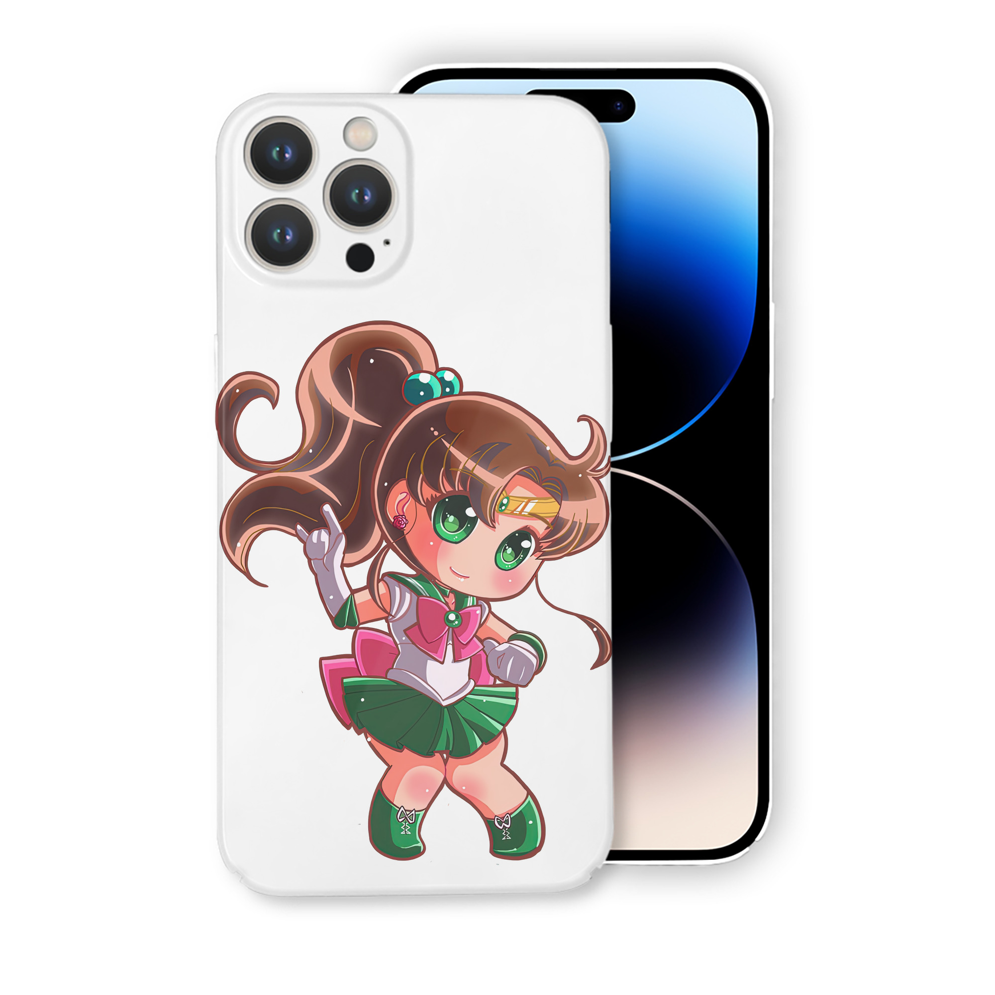 （画像用） 美少女戦士セーラームーン 木野 まこと きの まこと Sailor Moon Kino Makoto （セーラージュピター；Sailor Jupiter） 【iPhone 14シリーズ対応】ハードケース